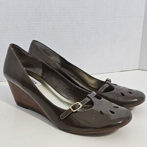 Steve Madden Parlez Mary Jane Wedge Heels